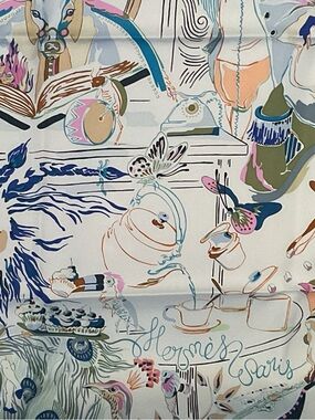 NWT Hermes Emile et Une Nuit Scarf 90